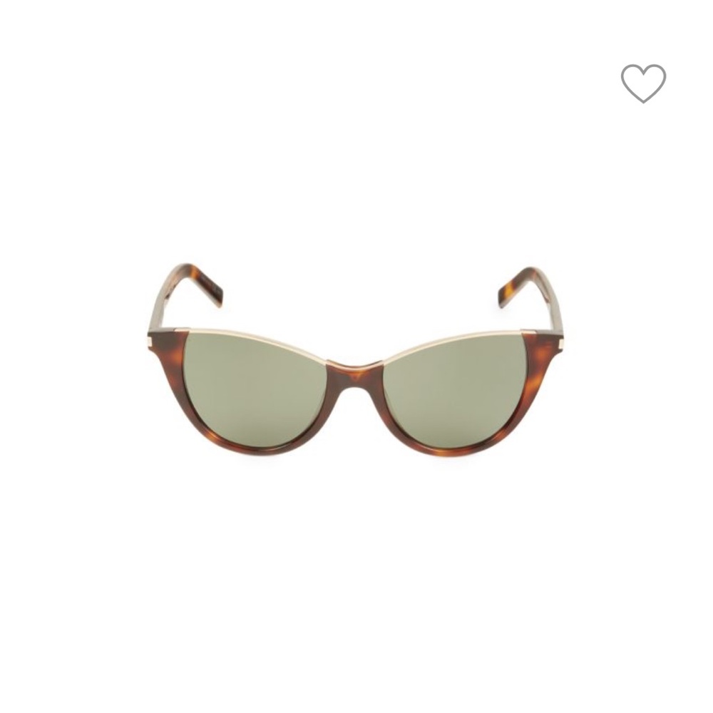 YSL Tortoise Shell Cat-Eye Sunglasses